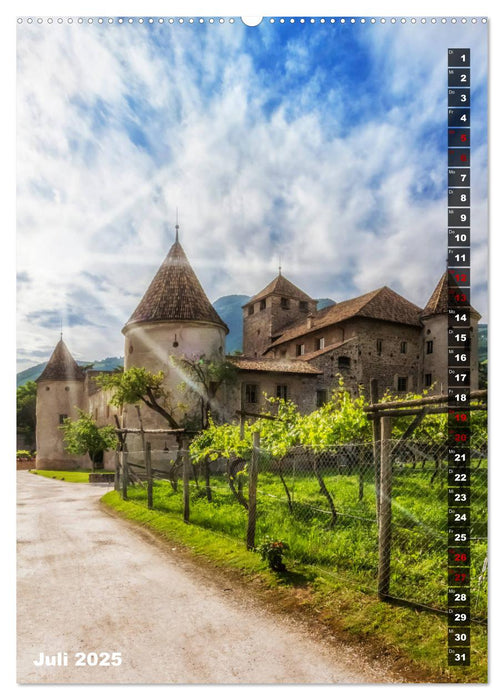 Stadtherz BOZEN (CALVENDO Premium Wandkalender 2025)