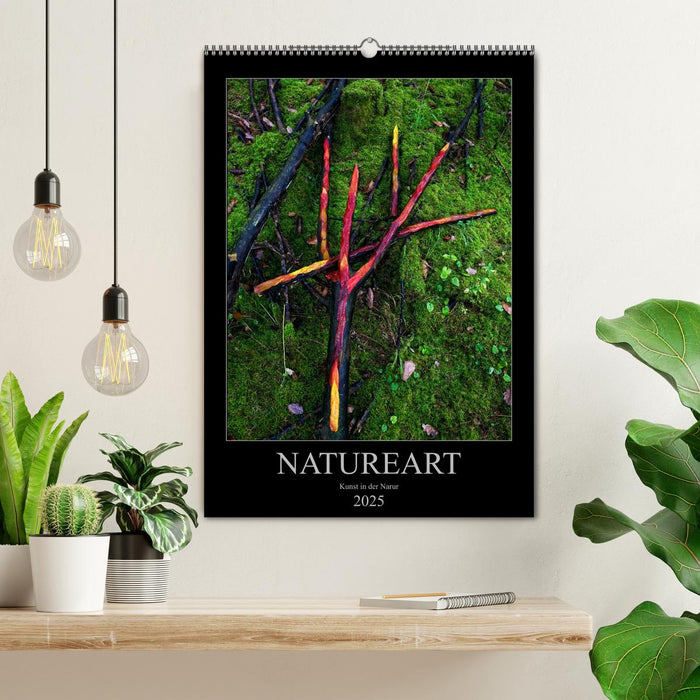 NATUREART - KUNST IN DER NATUR (CALVENDO Wandkalender 2025)