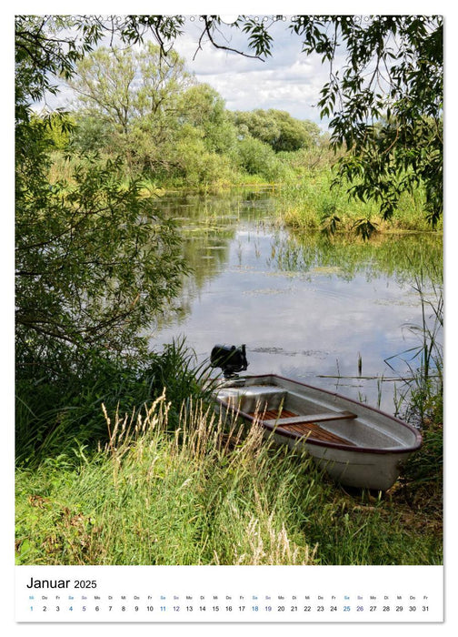 Havel-Sommer - Landschaften im Havelland (CALVENDO Premium Wandkalender 2025)