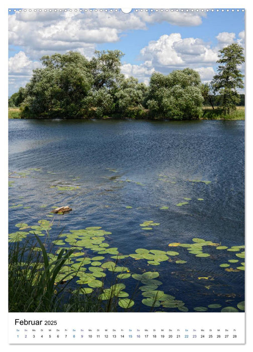 Havel-Sommer - Landschaften im Havelland (CALVENDO Premium Wandkalender 2025)