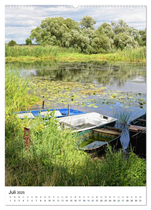 Havel-Sommer - Landschaften im Havelland (CALVENDO Premium Wandkalender 2025)