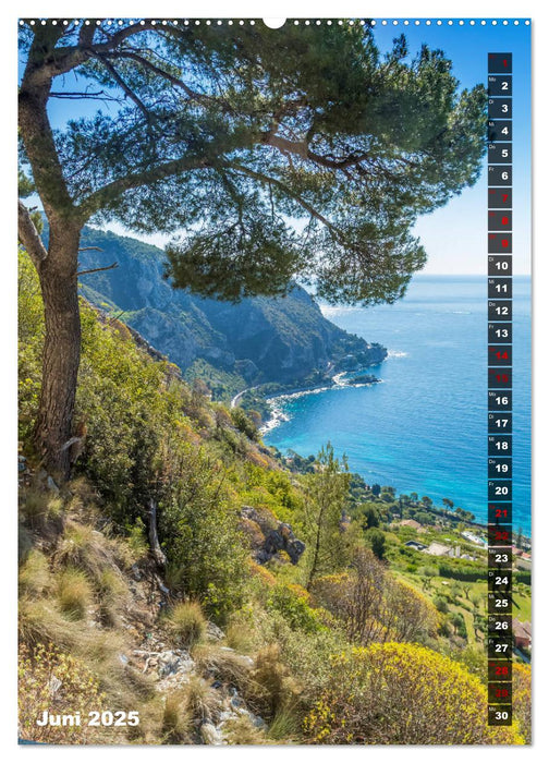 CÔTE D’AZUR Idyllische Orte (CALVENDO Premium Wandkalender 2025)