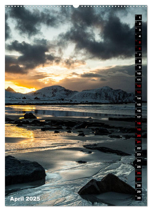 Lofoten. Poetische Landschaften (CALVENDO Premium Wandkalender 2025)