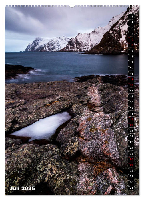 Lofoten. Poetische Landschaften (CALVENDO Premium Wandkalender 2025)