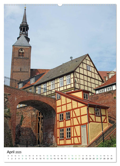 Tangermünde - Stadt an der Elbe (CALVENDO Premium Wandkalender 2025)