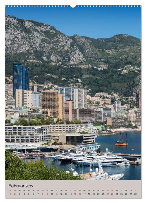 CÔTE D’AZUR Cannes, Monaco und Nizza (CALVENDO Premium Wandkalender 2025)