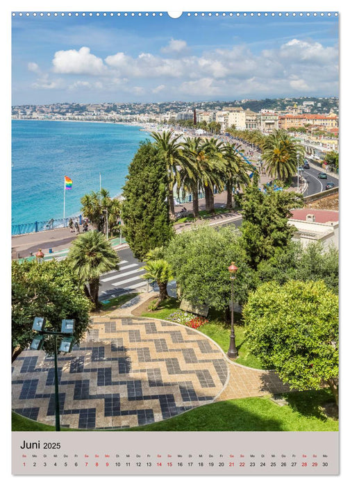 CÔTE D’AZUR Cannes, Monaco und Nizza (CALVENDO Premium Wandkalender 2025)