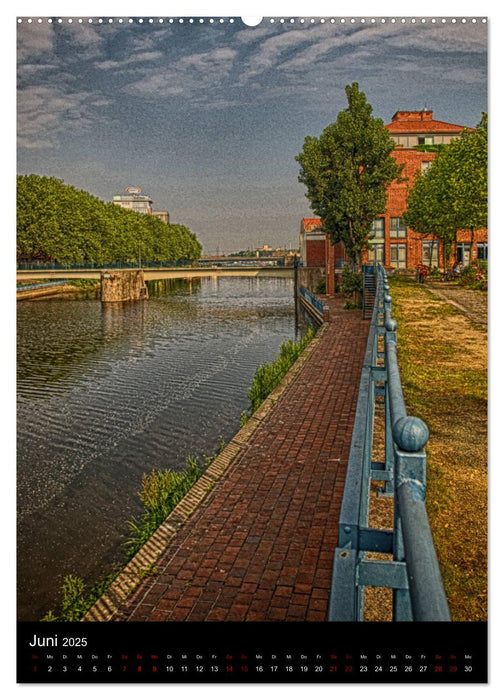 Der Teerhof in Bremen (CALVENDO Wandkalender 2025)