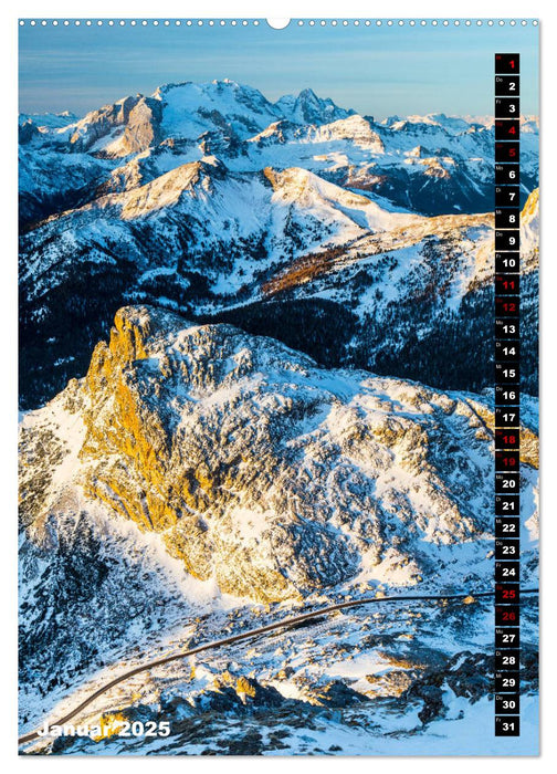 Dolomiten. Italien (CALVENDO Premium Wandkalender 2025)