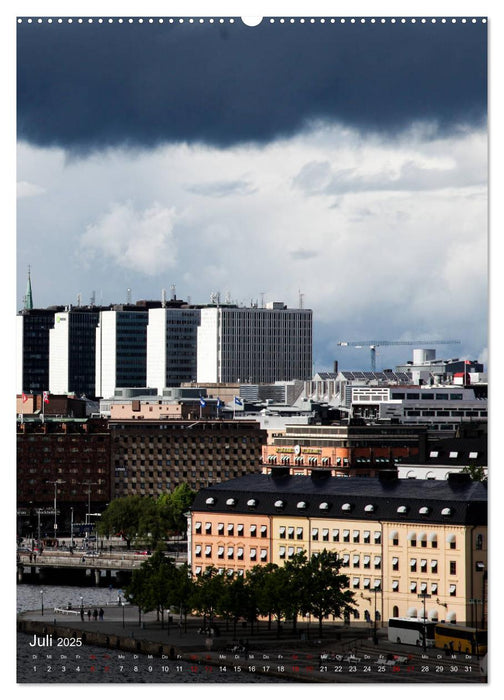 STOCKHOLM Stadt der Kronen (CALVENDO Premium Wandkalender 2025)