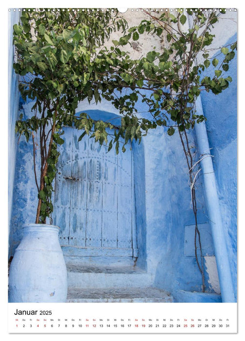 Marokko - Chefchaouen (CALVENDO Premium Wandkalender 2025)