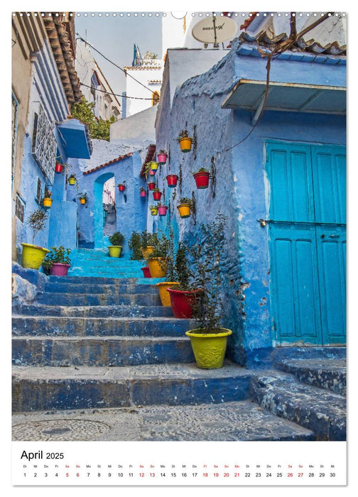 Marokko - Chefchaouen (CALVENDO Premium Wandkalender 2025)