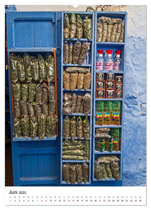 Marokko - Chefchaouen (CALVENDO Premium Wandkalender 2025)