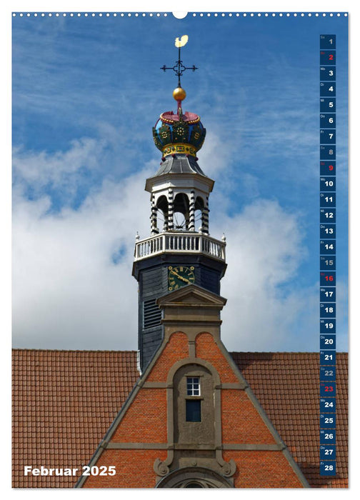 Emden - Sehenswertes der Seehafenstadt (CALVENDO Premium Wandkalender 2025)