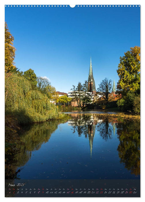 Oldenburg am Wasser (CALVENDO Wandkalender 2025)