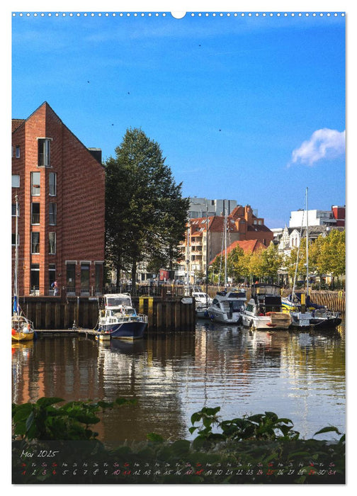 Oldenburg am Wasser (CALVENDO Wandkalender 2025)