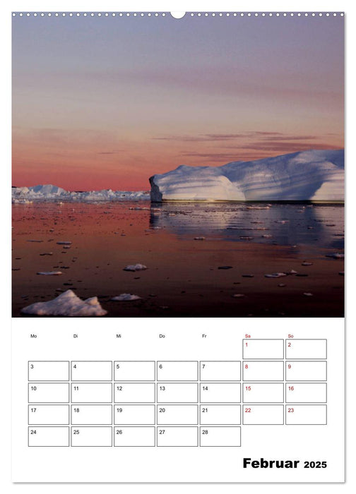 Die Eisberge von Ilulissat (CALVENDO Premium Wandkalender 2025)