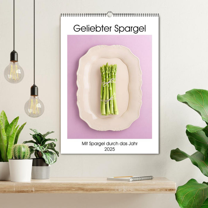 Geliebter Spargel (CALVENDO Wandkalender 2025)