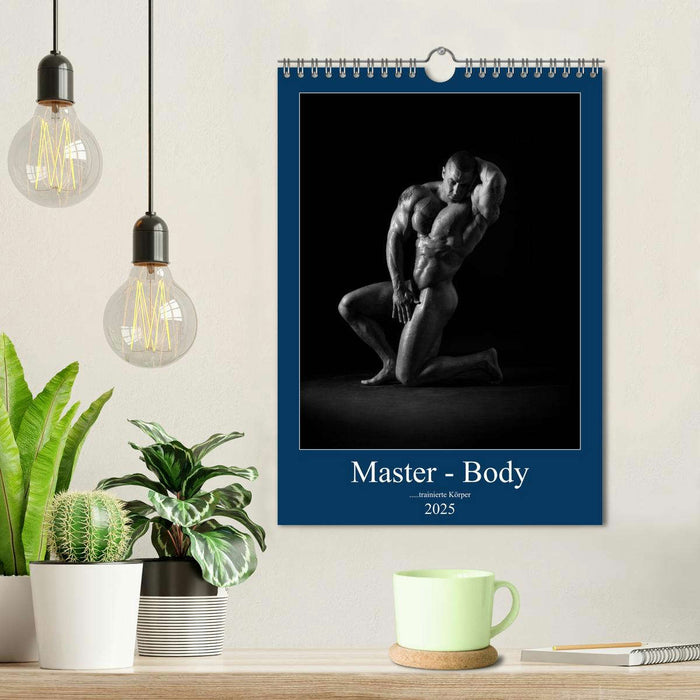 Master - Body ...trainierte Körper (CALVENDO Wandkalender 2025)