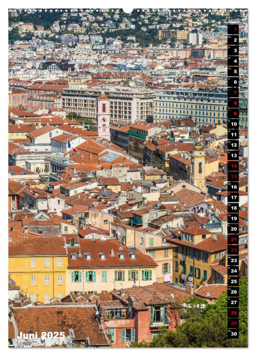 Idyllisches Nizza (CALVENDO Premium Wandkalender 2025)