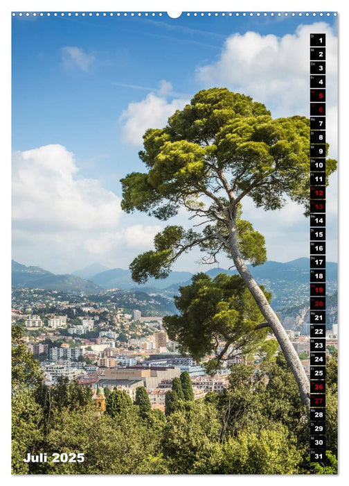 Idyllisches Nizza (CALVENDO Premium Wandkalender 2025)