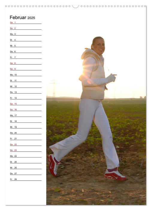 Der Laufplaner (CALVENDO Premium Wandkalender 2025)