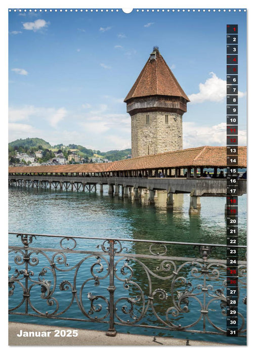 Willkommen in Luzern (CALVENDO Premium Wandkalender 2025)