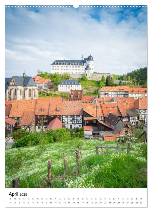 Der Harz - Malerische Orte (CALVENDO Premium Wandkalender 2025)