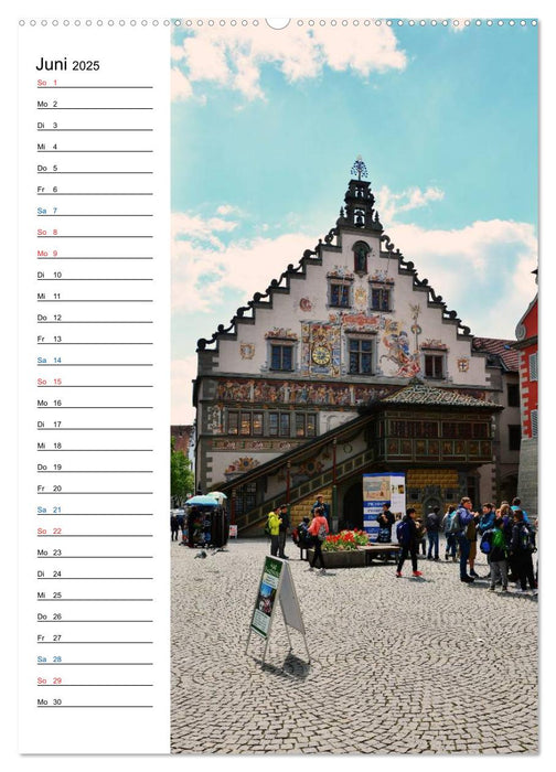 Lindau - Inselstadt am Bodensee (CALVENDO Premium Wandkalender 2025)