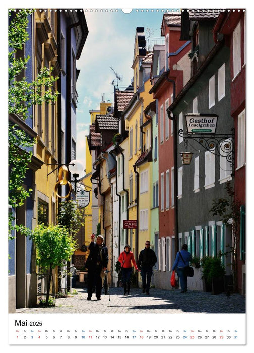 Lindau - Inselstadt am Bodensee (CALVENDO Premium Wandkalender 2025)