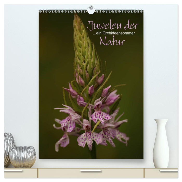 Juwelen der Natur - Ein Orchideensommer (CALVENDO Premium Wandkalender 2025)