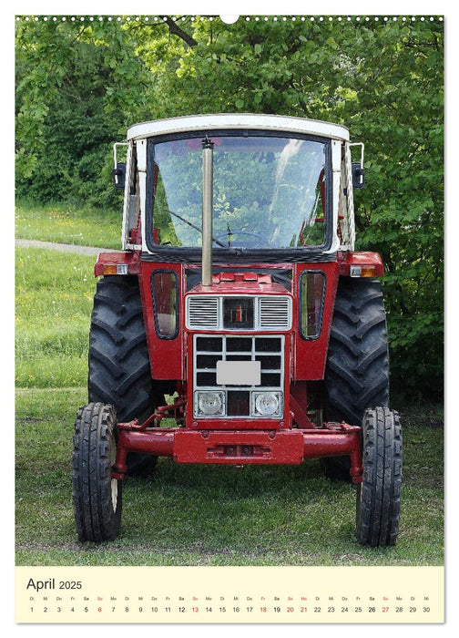 Historische Traktoren (CALVENDO Premium Wandkalender 2025)