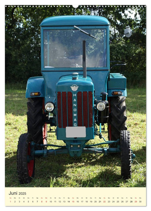 Historische Traktoren (CALVENDO Premium Wandkalender 2025)