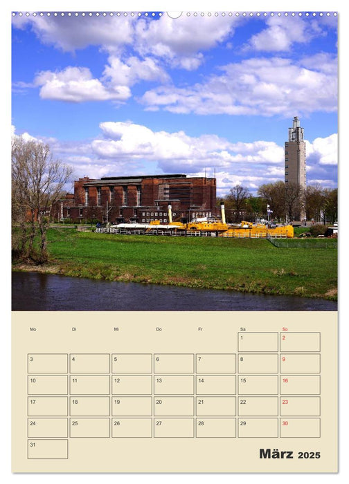 Komm nach Magdeburg (CALVENDO Premium Wandkalender 2025)