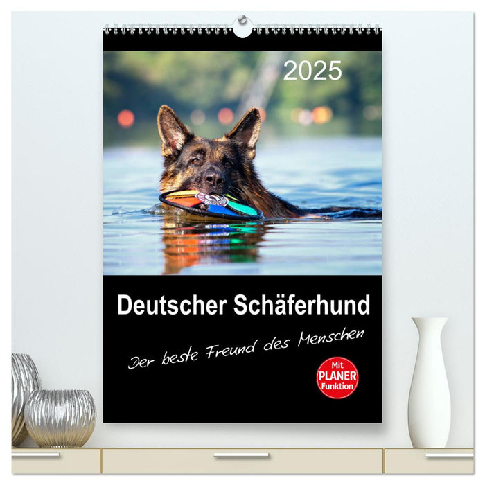 Deutscher Schäferhund - Der beste Freund des Menschen (CALVENDO Premium Wandkalender 2025)