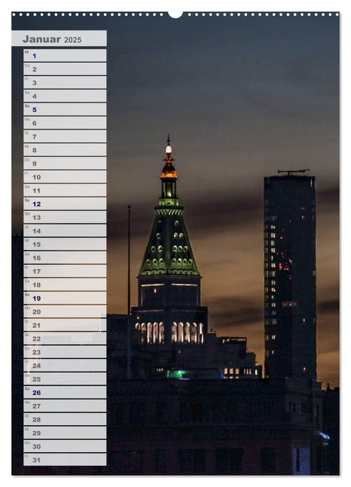 New York - Manhattan (CALVENDO Premium Wandkalender 2025)