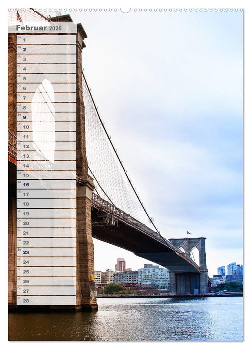 New York - Manhattan (CALVENDO Premium Wandkalender 2025)