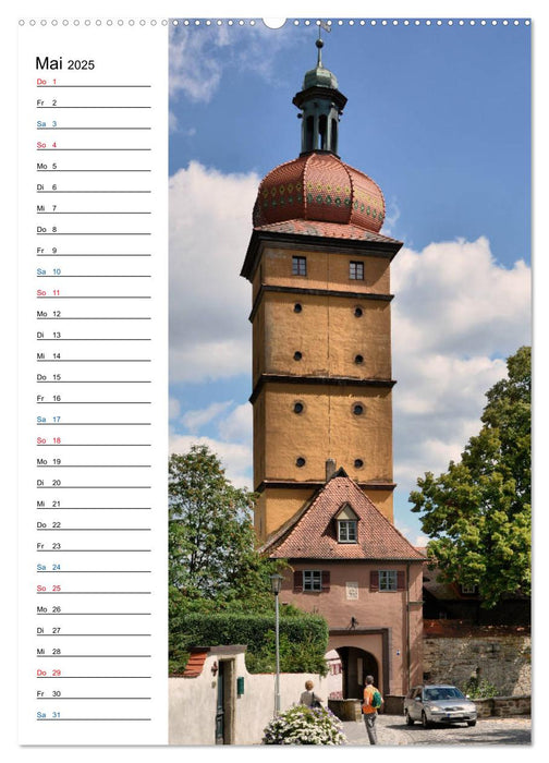 Dinkelsbühl - Romantisches Kleinod (CALVENDO Wandkalender 2025)