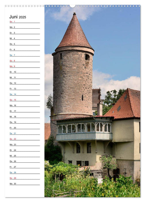 Dinkelsbühl - Romantisches Kleinod (CALVENDO Wandkalender 2025)