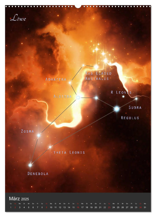 Unsere Sternbilder (CALVENDO Premium Wandkalender 2025)