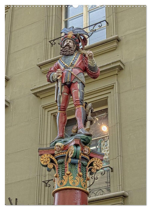 Die Brunnenfiguren von Bern (CALVENDO Wandkalender 2025)