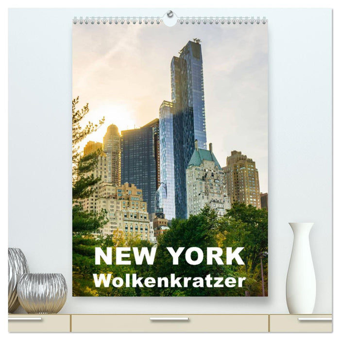 New York Wolkenkratzer (CALVENDO Premium Wandkalender 2025)