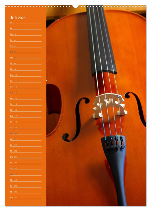 Geliebtes Cello (CALVENDO Premium Wandkalender 2025)