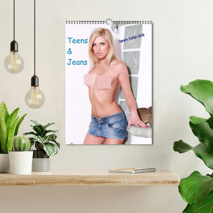 Teens & Jeans (CALVENDO Wandkalender 2025)
