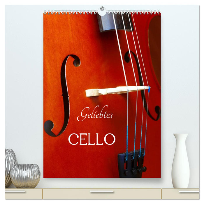 Geliebtes Cello (CALVENDO Premium Wandkalender 2025)