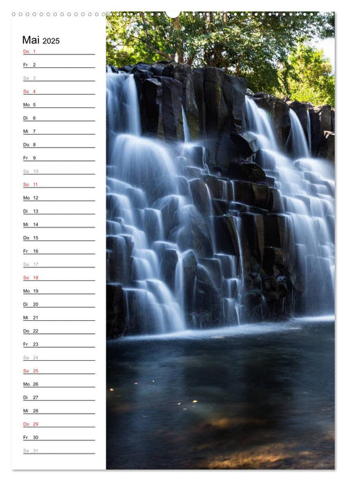 Faszination Wasserfall (CALVENDO Premium Wandkalender 2025)