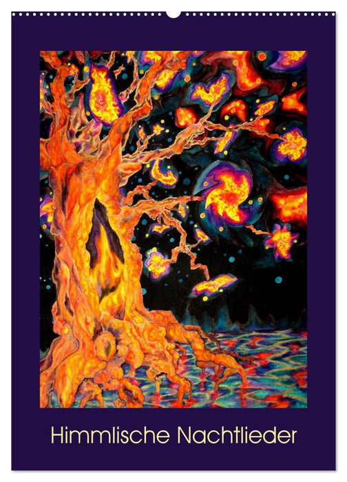 Himmlische Nachtlieder (CALVENDO Wandkalender 2025)