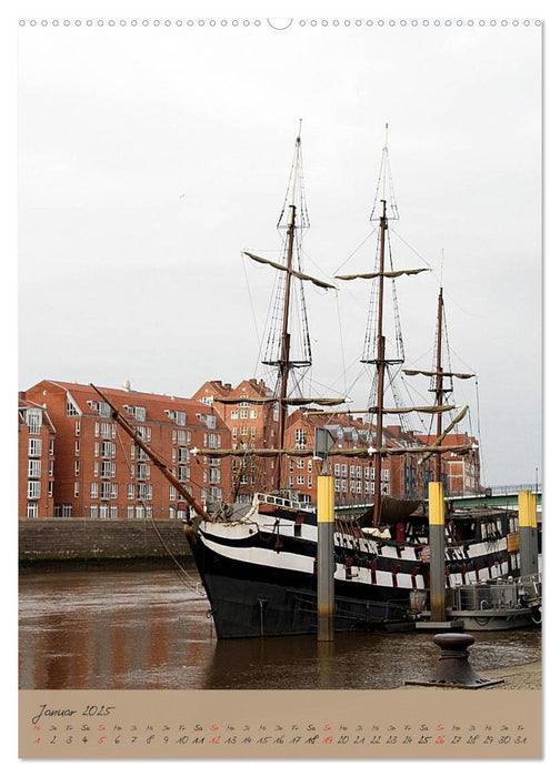 Schöne alte Hansestadt Bremen (CALVENDO Premium Wandkalender 2025)