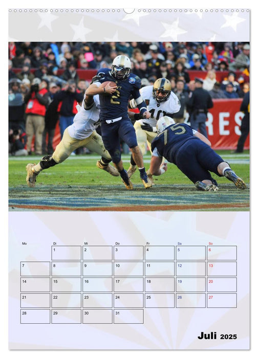 American Football - Kickoff (CALVENDO Premium Wandkalender 2025)