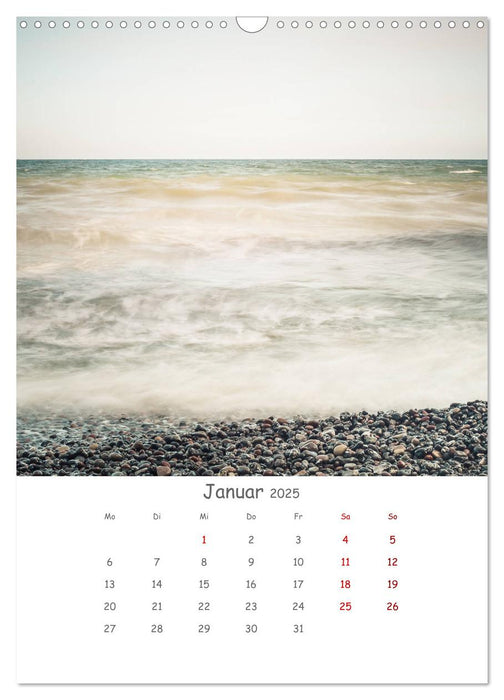 Eine magische Begegnung am Meer (CALVENDO Wandkalender 2025)